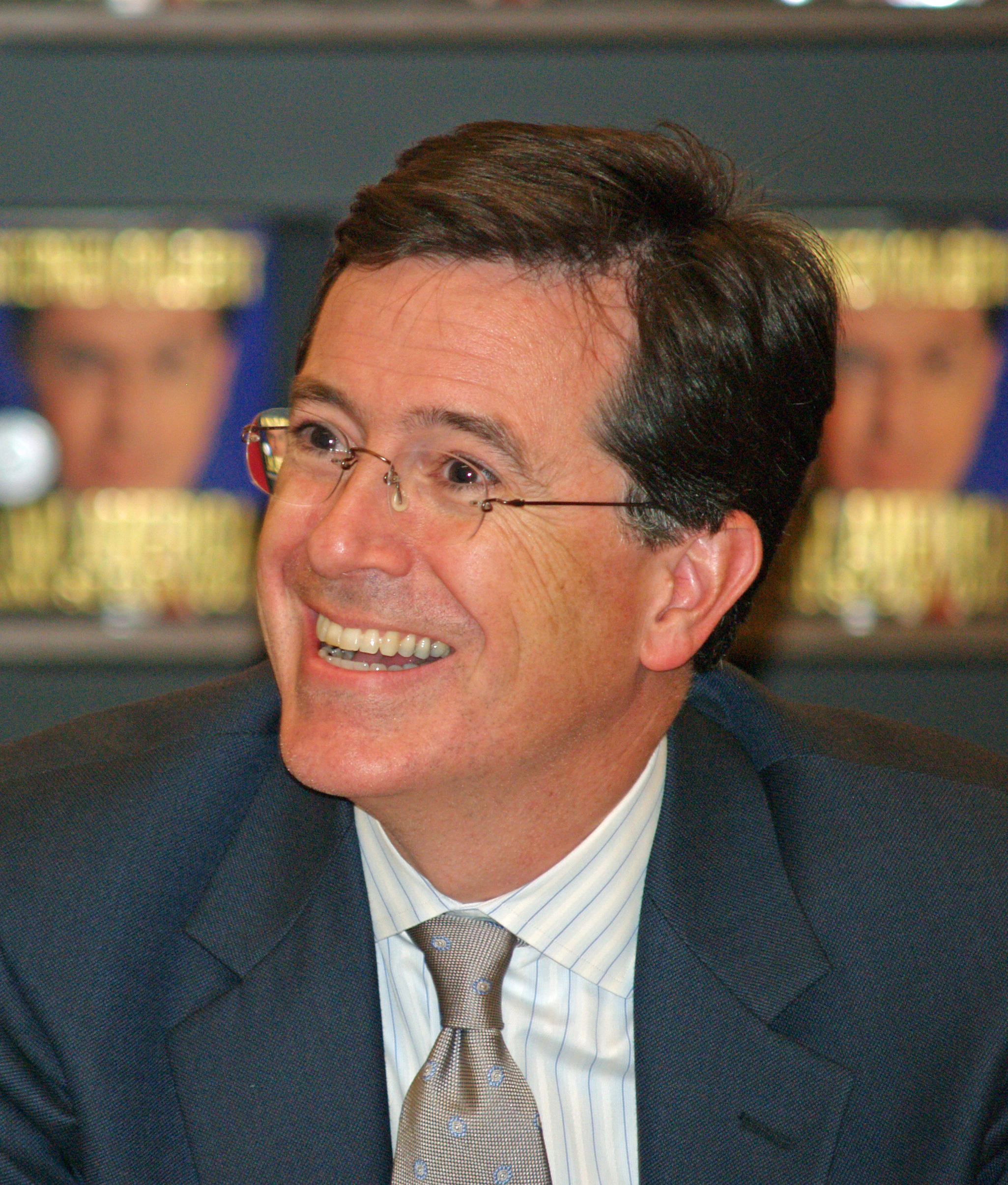 Stephen COLBERT of Comedy Centrals "The COLBERT Report"