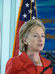Secretary of State Hillary Clinton.