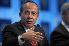Mexican President Felipe Calderón.