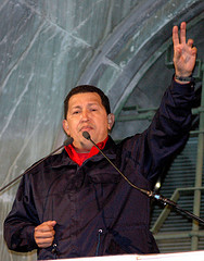 Venezuelan President Hugo Chávez.