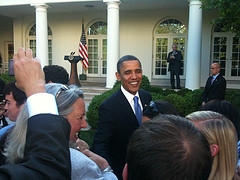 President Obama at the Cinco de Mayo celebration, White House.