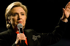 Secretary of State Hillary Clinton.