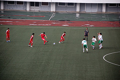 Korea DPR against Turkmenistan. Photo by (stephan) @ Flickr.