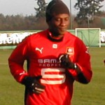 Asamoah Gyan training. Photo by Pymouss44 @ Wikicommons. 