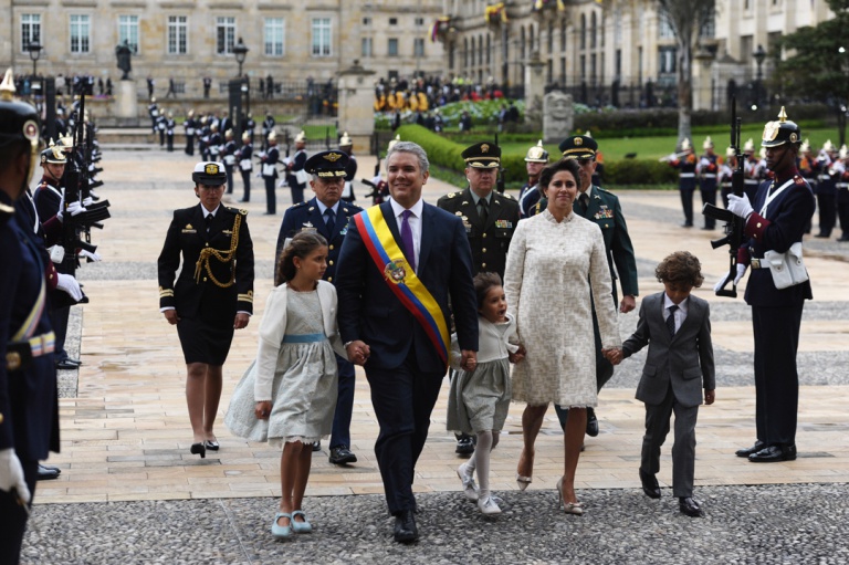 New Colombian President Iván Duque takes office amid ...